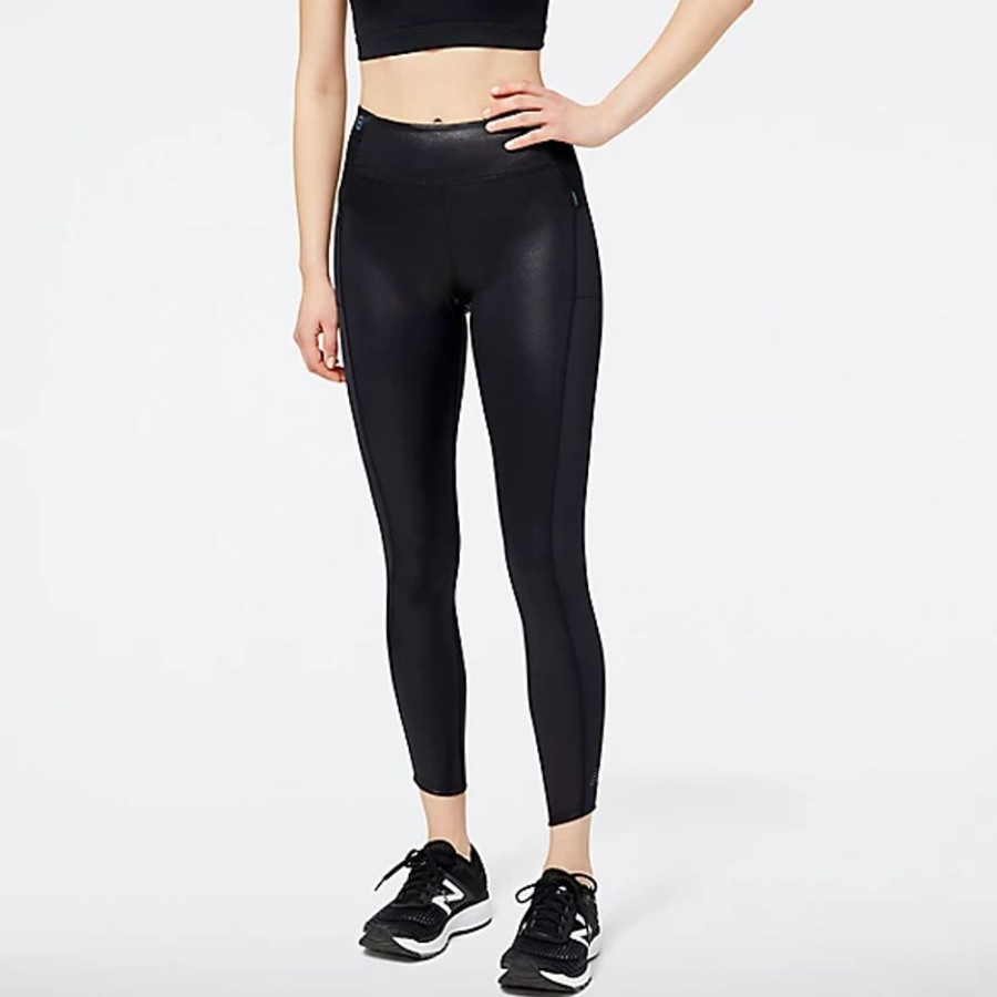 Mulheres New Balance Calcas E Leggings | Leggings Q Speed Shape Shield 7/8