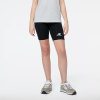 Crianca New Balance | Essentials Stacked Logo Cotton Fitted Short