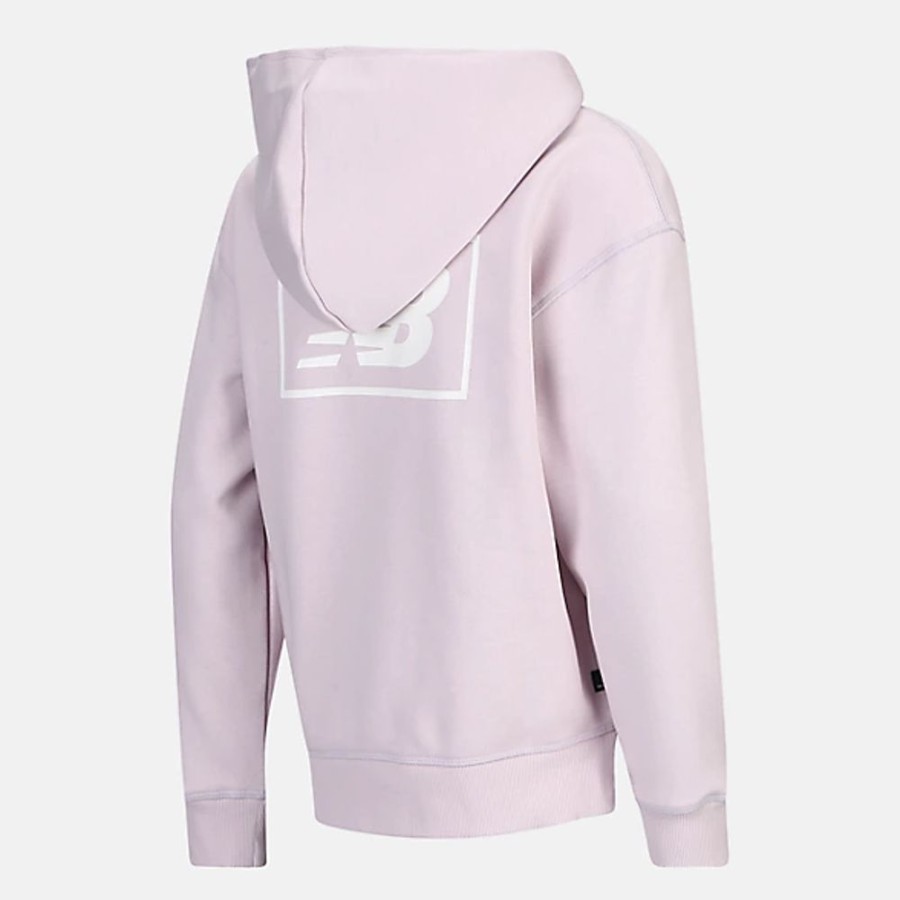 Crianca New Balance | Essentials Brushed Back Fleece Hoodie