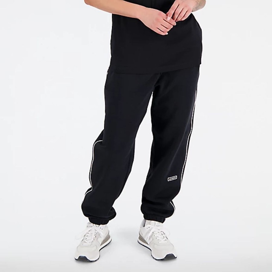 Mulheres New Balance Calcas E Leggings | Essentials Brushed Back Fleece Pant